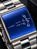 Reloj Poedagar Prism Plateado