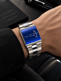 Reloj Poedagar Prism Plateado