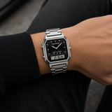 Reloj Sanda Vintage Negro