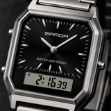 Reloj Sanda Vintage Negro