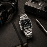Reloj Sanda Vintage Negro
