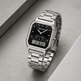 Reloj Sanda Vintage Negro