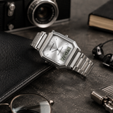 Reloj Sanda Vintage Plateado