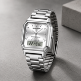 Reloj Sanda Vintage Plateado