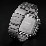 Reloj SKMEI Oryon | Analógico + Digital de Acero Inoxidable