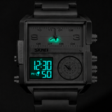 Reloj SKMEI Oryon | Analógico + Digital de Acero Inoxidable