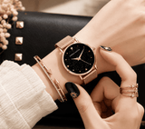 Reloj Hannah Martin Lunaria con Pulsera