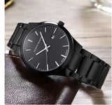 Set de Pareja Hannah Martin – Relojes Él & Ella con pulsera + Collar Corazón