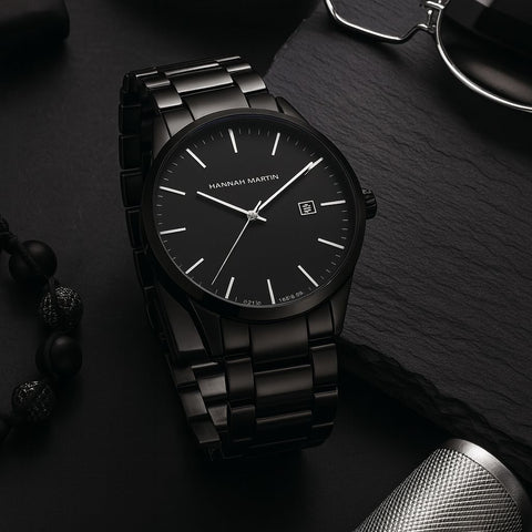 Reloj Acero Hannah Martin (Black)