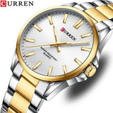 Curren Acero Formal (Dorado Plateado)