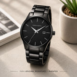 Reloj Acero Hannah Martin (Black)