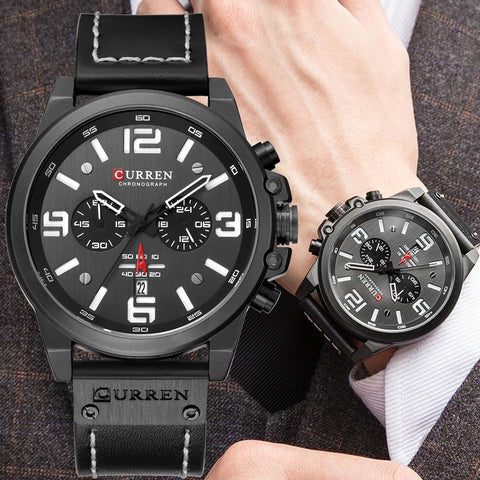 Reloj Curren Sport Elegante CU-4 (Negro)