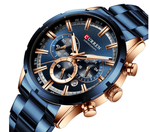 Reloj Curren Metal Elegante CU-5 (Azul)