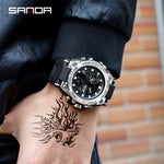 Reloj Sanda SA-1 (Plateado)